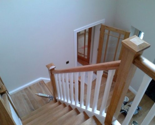 Hallway and Stairs painting contractor