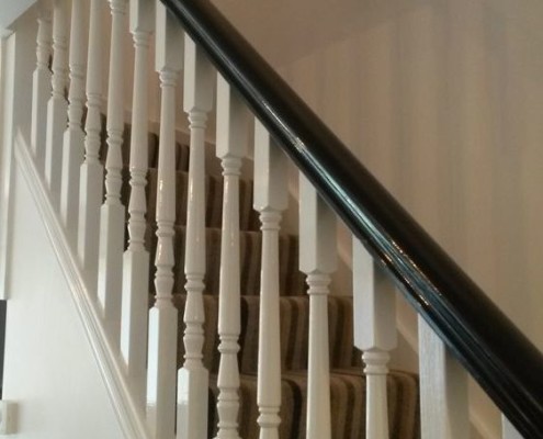 Stairs, High Gloss Finish